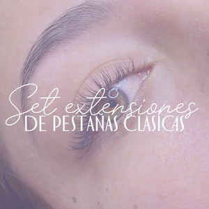 SET DE EXTENSIONES DE PESTAÑAS CLÁSICAS