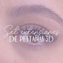 Cargar imagen en el visor de la galería, SET DE EXTENSIONES DE PESTAÑAS 3D O VOLUMEN
